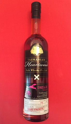 Heartwood DREGS Volume 3 Cask Strength Tasmanian Malt Whisky - Historic