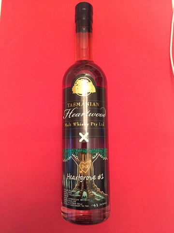 Heartwood Heartgrove #1 Belgrove ex-Muscat/Sherry Cask Strength Tasmanian Vatted Malt Whisky - Historic