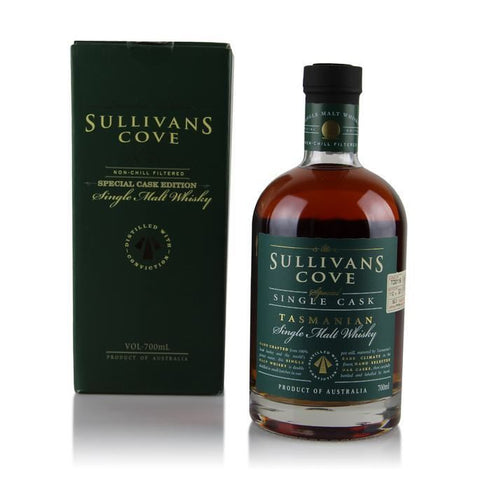 Sullivans Cove Single Cask TD0119 French Oak Special Cask Edition Tasmanian Single Malt Whisky 2018