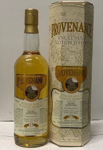 Brora 1975 25 Year Old Provenance by Douglas McGibbon & Co Ltd.