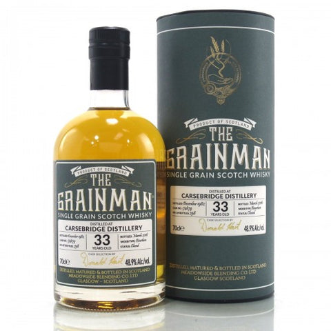 Carsebridge 1982 33 Years Old Single Grain Whisky Cask No 74679 by The Grainman