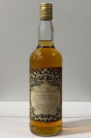 Glen Mhor 1967 Major P R Reid’s Special Reserve 18 Years Old Single Highland Malt