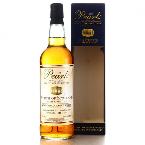 North of Scotland 1971 42 Years Old Single Grain Whisky by Pearls of Scotland