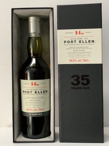 Port Ellen 1978 14th Release 35 Years Old Cask Strength Single Malt Whisky