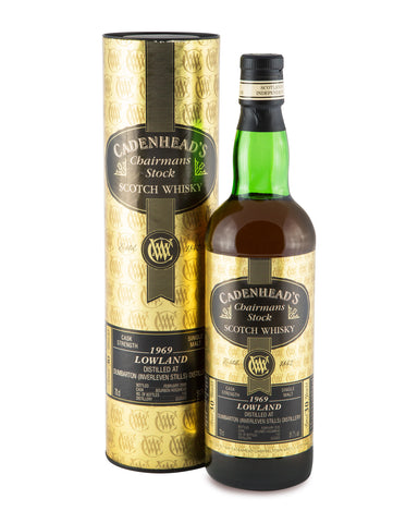 Dumbarton (Inverleven Stills) 1969 30 Years Old Cadenhead's Chairman's Stock