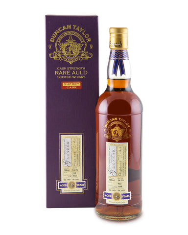 Glenesk 1981 26 Years Old Cask No 932 Rare Auld Single Highland Malt by Duncan Taylor