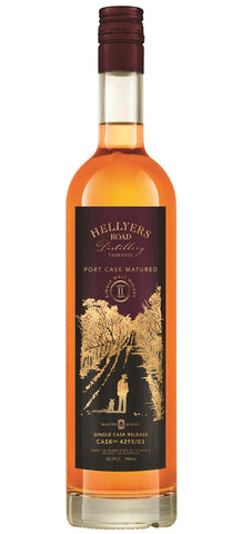 Hellyers Road Master Series Single Malt Port Cask Matured 11 Years Old
