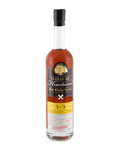 Heartwood 3 of /3 Cask Strength Tasmanian Vatted Malt Whisky - Historic
