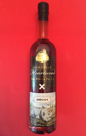 Heartwood @#$%^&*4 Lark ex-Bourbon Cask Strength Tasmanian Malt Whisky - Historic