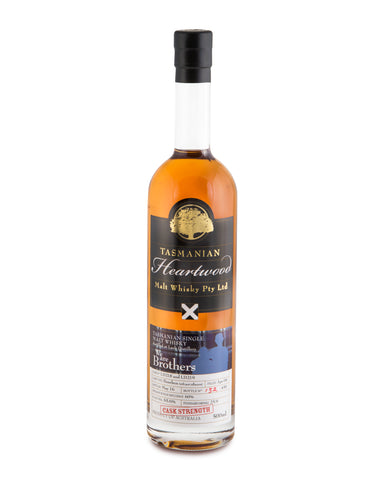 Heartwood We Are Brothers ex-Lark Cask Strength Tasmanian Single Malt Whisky - Historic