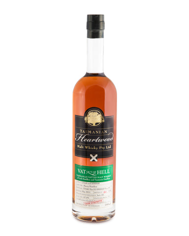 Heartwood Vat Out of Hell Cask Strength Tasmanian Single Malt Whisky - Historic