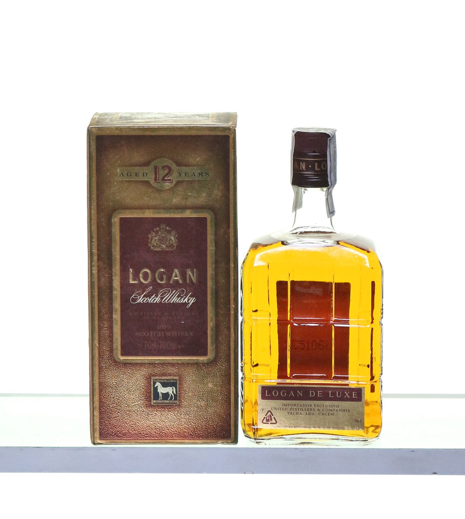 飲料・酒 Laird o' Logan De Luxe Scotch Whisky古酒馬型