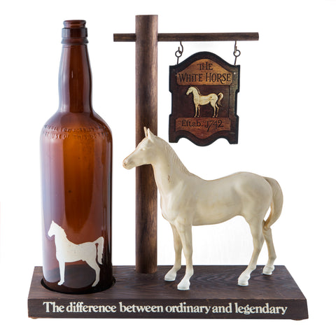White Horse Back Bar Display 1940s
