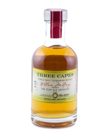 McHenry Three Capes 10 Years Old Sullivans Cove Tasmanian Single Malt Whisky
