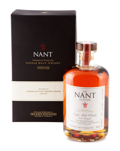 Nant American Oak Sherry Wood Cask No 43 Tasmanian Single Malt - Historic