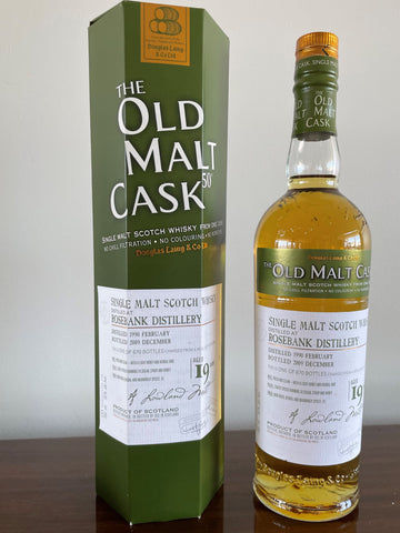 Rosebank 1990 19 Years Old by Old Malt Cask