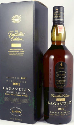 Lagavulin 1991 Distiller’s Edition Double Matured Single Islay Malt
