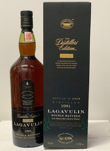 Lagavulin 1991 Distiller’s Edition Double Matured Single Islay Malt