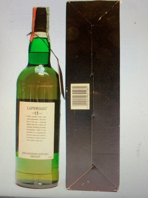 Laphroaig 15 Years Old pre-Royal Warrant 1990's – MyWhiskyJourneys