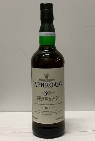 Laphroaig 30 Years Old Extremely Rare Export Version Single Islay Malt