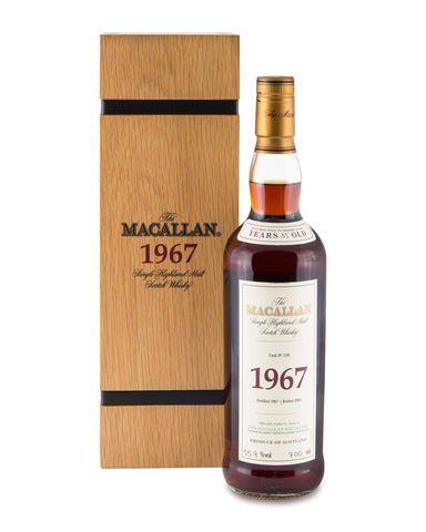 Macallan 1967 35 Years Old Fine and Rare