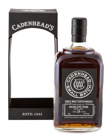 Highland Park 25 Years Old Cadenhead's Small Batch Cask Strength