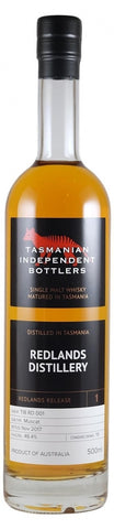 Redlands TIB Release Cask RD 001 Muscat Cask Single Malt Whisky - Historic