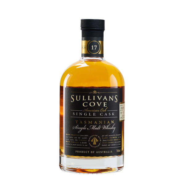 Sullivans Cove American Oak 17 Years HH0476 Tasmanian Single Malt Whisky 2018
