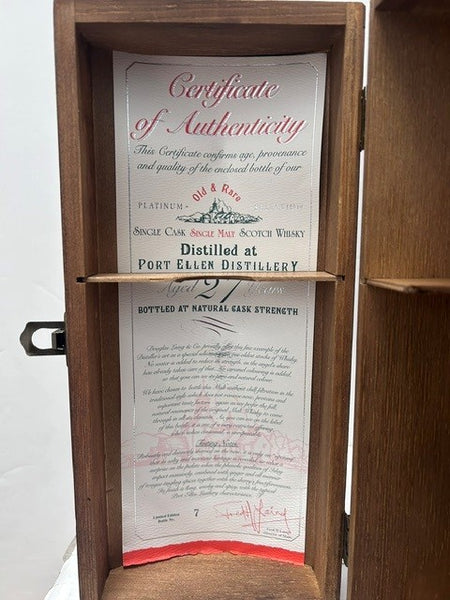 Port Ellen 1978 27 Years Old Single Cask Old & Rare by Douglas Laing