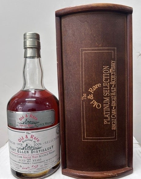 Port Ellen 1978 27 Years Old Single Cask Old & Rare by Douglas Laing