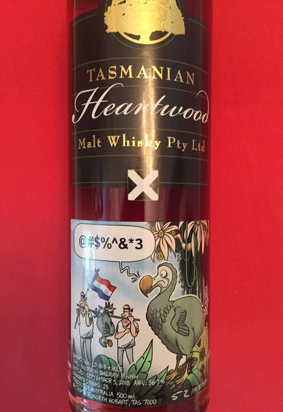Heartwood @#$%^&*3 ex-Lark Cask Strength Tasmanian Malt Whisky - Historic
