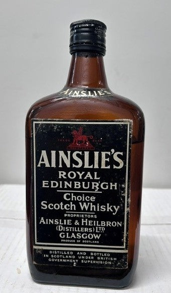 Ainslie’s Royal Edinburgh Choice Scotch Whisky 1960's