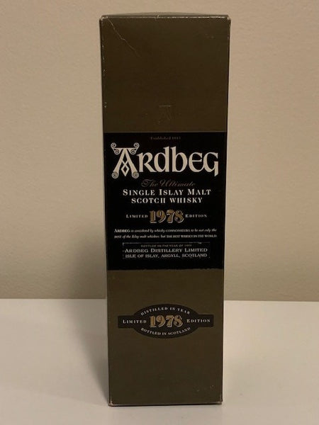 Ardbeg 1978 Single Islay Malt