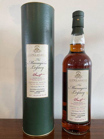 Glenglassaugh The Manager's Legacy Walter Grant