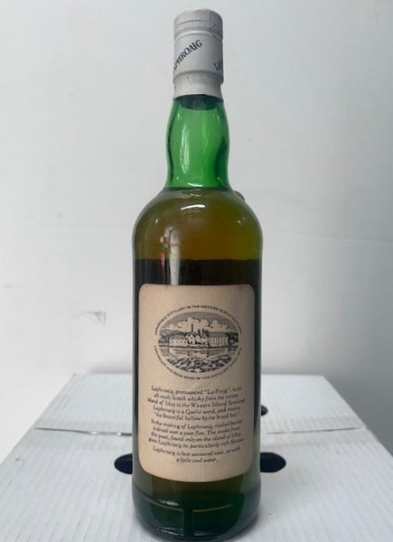 Laphroaig 10 Years Old 1980's Pre-Royal Warrant
