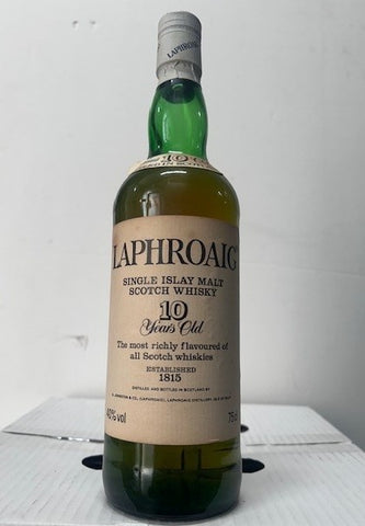 Laphroaig 10 Years Old 1980's Pre-Royal Warrant