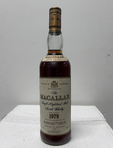 Macallan 1979 18 Years Old