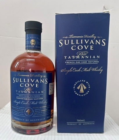 Sullivans Cove French Oak Cask Matured HH0534 Tasmanian Whisky bottled 2014 - Historic