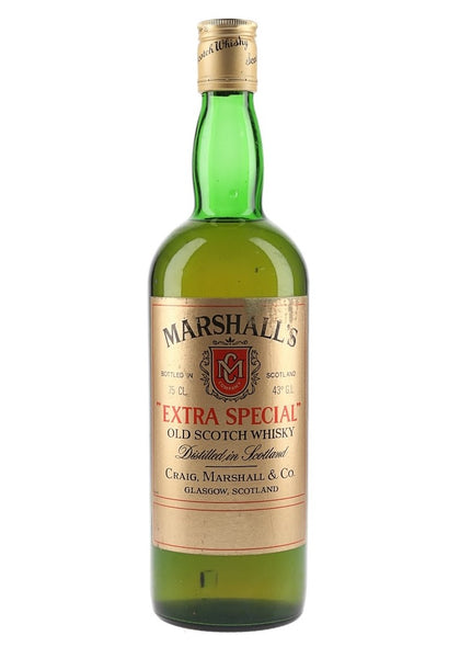 Marshall’s Extra Special Old Scotch Whisky 1970’s