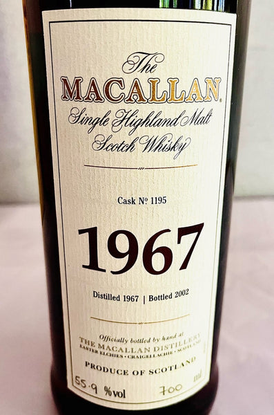 Macallan 1967 35 Years Old Fine and Rare