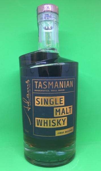 Adams First Release Tasmanian Single Malt Whisky - Historic