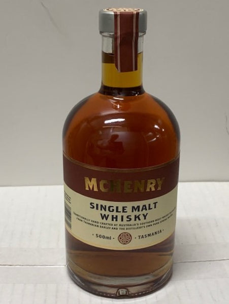 McHenry Barrel No 10. 4 Years Old Single Tasmanian Malt Whisky