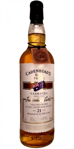 Cradle Mountain 21 Years Old Tasmanian Single Malt Whisky by Wm. Cadenhead