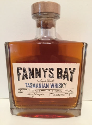 Fannys Bay Sherry Barrel No 6 Single Malt Whisky - Historic