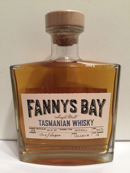Fannys Bay Sherry Barrel No 24 Single Malt Whisky - Historic