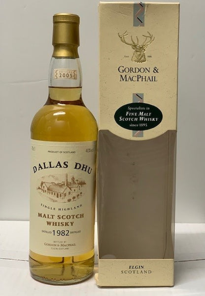 Dallas Dhu 1982 23 Years Old by Gordon & MacPhail