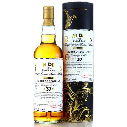 North of Scotland 1972 37 Years Old Single Grain Whisky by Clan Denny