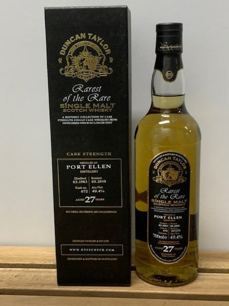 Port Ellen 1983 27 Years Old Rarest of the Rare by Duncan Taylor