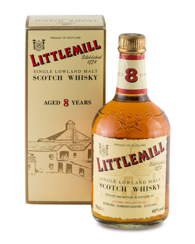 Littlemill 8 Years Old original bottling 1980