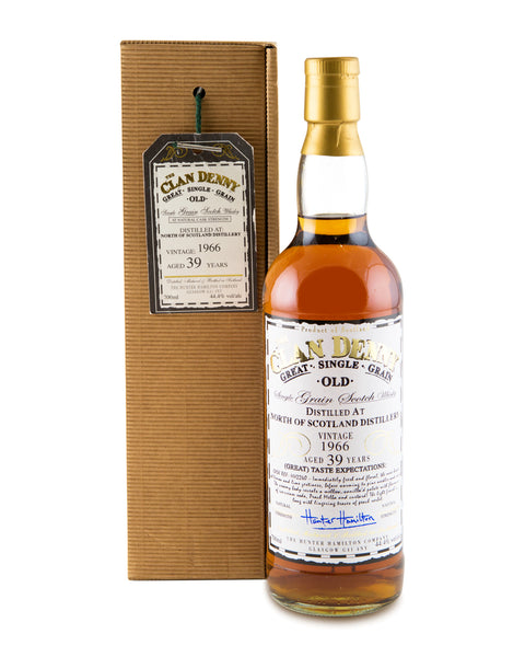 North of Scotland 1966 39 Years Old Single Grain Whisky by Clan Denny